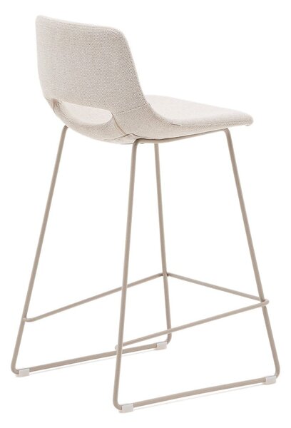 Bež barska stolica (visine sjedala 65 cm) Zahara – Kave Home