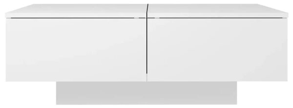 Stolić za kavu bijeli 90 x 60 x 31 cm od konstruiranog drva - Bijela 90 x 60 x 31 cm 1 Bijela