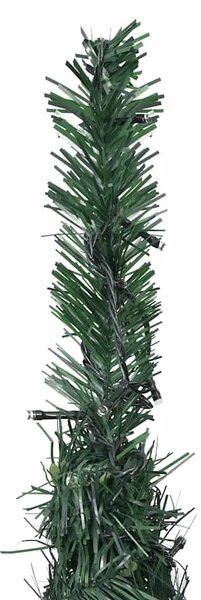 Prigodno osvijetljeno umjetno božićno drvce zeleno 180 cm - 180 x 60 cm 1 1 1