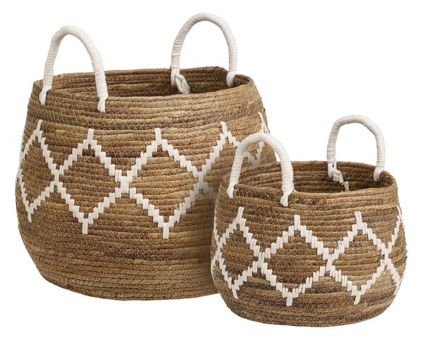Pletene košare u setu 2 kom ø 41x32 cm Altea – House Nordic
