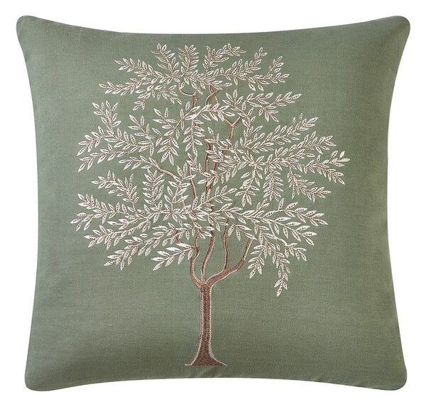 Pamučan ukrasni jastuk 45x45 cm Woodland Trees Embroidered – Catherine Lansfield