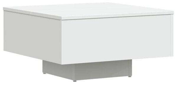 Stolić za kavu bijeli 60 x 60 x 31 5 cm konstruirano drvo - Bijela 1 Bijela