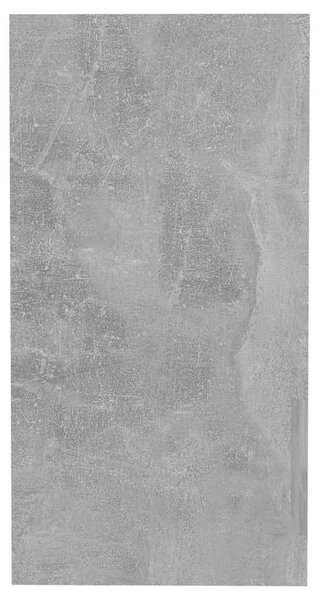 Bočni stolić siva boja betona 50 x 26 x 50 cm konstruirano drvo - Beton siva 1 Beton siva
