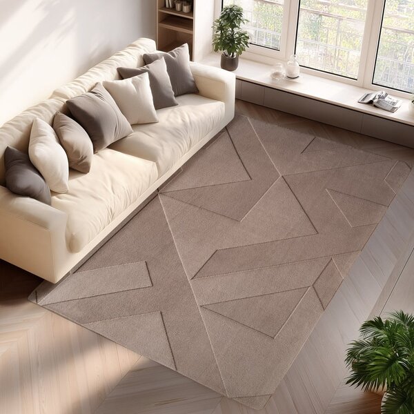 Svjetlo smeđi periv tepih 200x290 cm Pompei 1613 – Ayyildiz Carpets