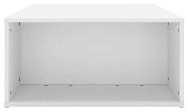 Stolić za kavu bijeli 90 x 67 x 33 cm od konstruiranog drva - Bijela 1 Bijela