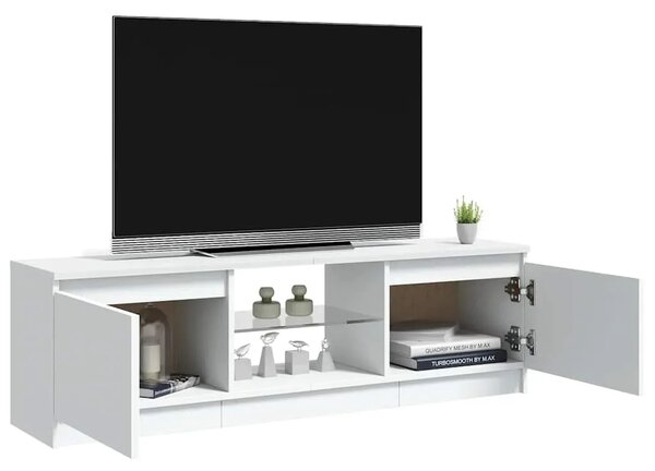 TV ormarić s LED svjetlima bijeli 120 x 30 x 36 cm - Bijela 120 x 30 x 36 cm 1 Bijela