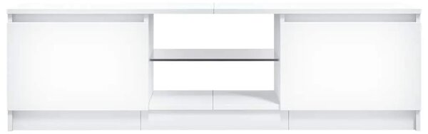 TV ormarić s LED svjetlima bijeli 120 x 30 x 36 cm - Bijela 120 x 30 x 36 cm 1 Bijela