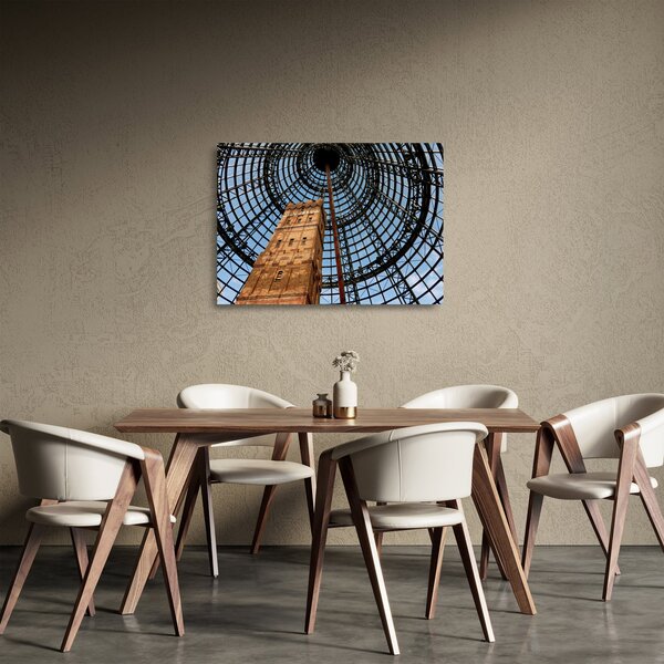 Staklena slika tornja u Melbourneu (70x50 cm)