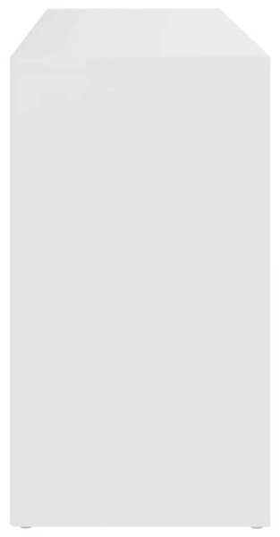 Klupa za cipele bijela 103 x 30 x 55 cm od konstruiranog drva - Bijela 1 1 1