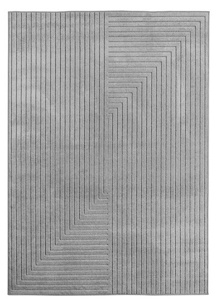 Sivi unutarnji i vanjski tepih 120x170 cm Nova 1202 – Ayyildiz Carpets
