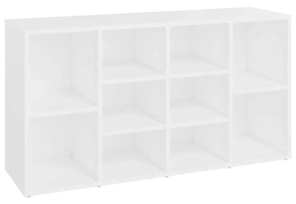 Klupa za cipele bijela 103 x 30 x 55 cm od konstruiranog drva - Bijela 1 1 1