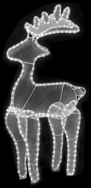 Ukrasni božićni sob s mrežom i 306 LED žarulja 60 x 24 x 89 cm - Hladna bijela 1 1 Hladna bijela