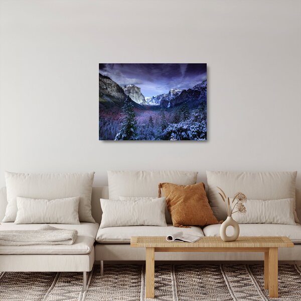 Staklena slika - Yosemite, SAD (70x50 cm)