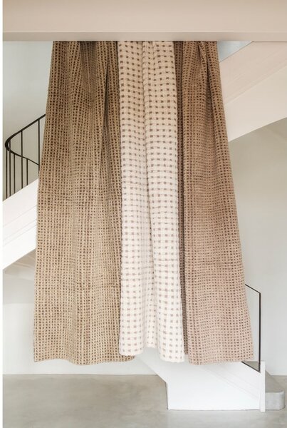 Periva/ručno rađena vunena staza u prirodnoj boji 80x230 cm Unexpected Wool – Lorena Canals