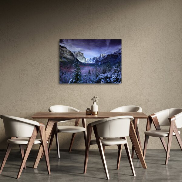 Staklena slika - Yosemite, SAD (70x50 cm)