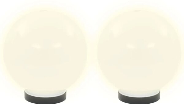 LED kuglasta svjetiljka 2 kom 20 cm PMMA - 20 cm 2 1 20 cm