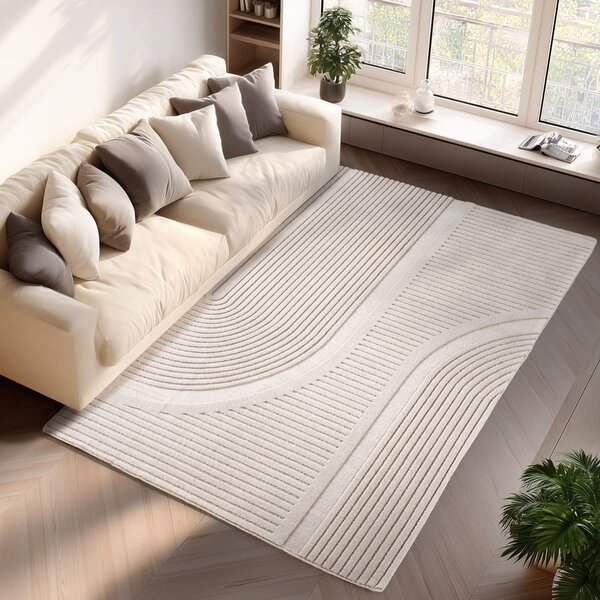 Krem periv tepih 160x230 cm Pompei 1612 – Ayyildiz Carpets