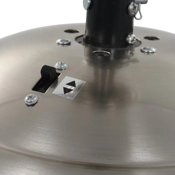 Ukrasni stropni ventilator sa svjetlom 128 cm smeđi - Smeđa 128 cm s 5 lopatica Smeđa