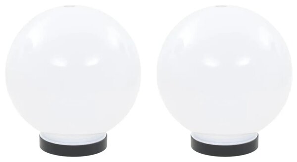LED kuglasta svjetiljka 2 kom 20 cm PMMA - 20 cm 2 1 20 cm