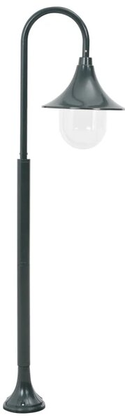 Vrtna stupna svjetiljka od aluminija E27 120 cm tamnozelena - Tamnozelena 1 1 Tamnozelena
