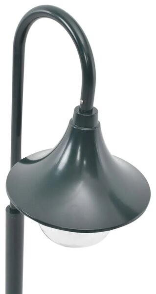 Vrtna stupna svjetiljka od aluminija E27 120 cm tamnozelena - Tamnozelena 1 1 Tamnozelena