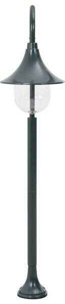 Vrtna stupna svjetiljka od aluminija E27 120 cm tamnozelena - Tamnozelena 1 1 Tamnozelena