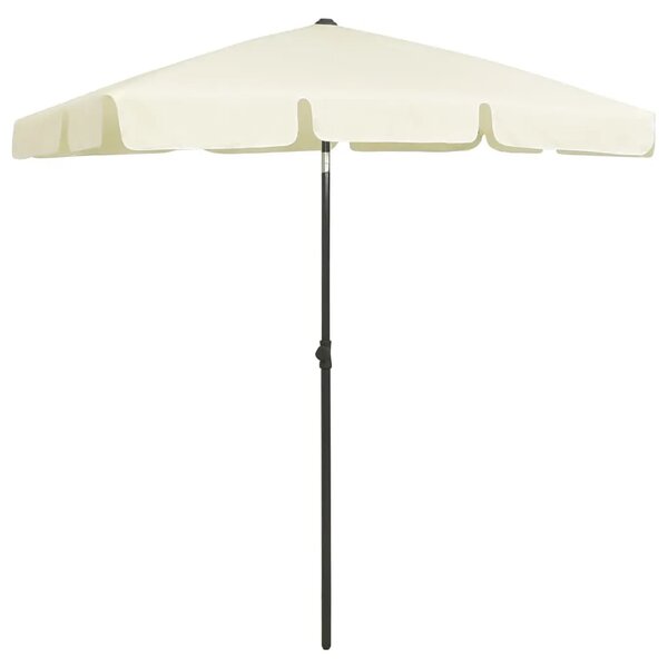 Suncobran za plažu žuta boja pijeska 180 x 120 cm - žuta boja pijeska 180 x 120 cm 1 Žuta boja pijeska