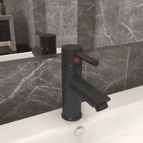 Kupaonska slavina za Lavabo - Umivaonik siva 130 x 176 mm - Siva Siva