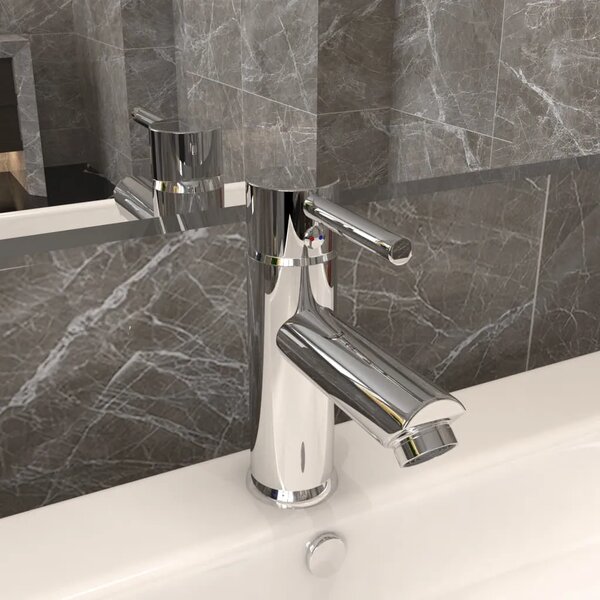 Kupaonska slavina za Lavabo - Umivaonik kromirana 130 x 176 mm - kromirana završna obrada Kromirana završna obrada