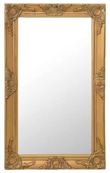 Zidno ogledalo u baroknom stilu 50 x 80 cm zlatno - Zlatno 50 x 80 cm 1 Zlatno