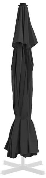 Zamjenska tkanina za vrtni suncobran 515 cm crna - Crna Φ 515 cm 1 Crna