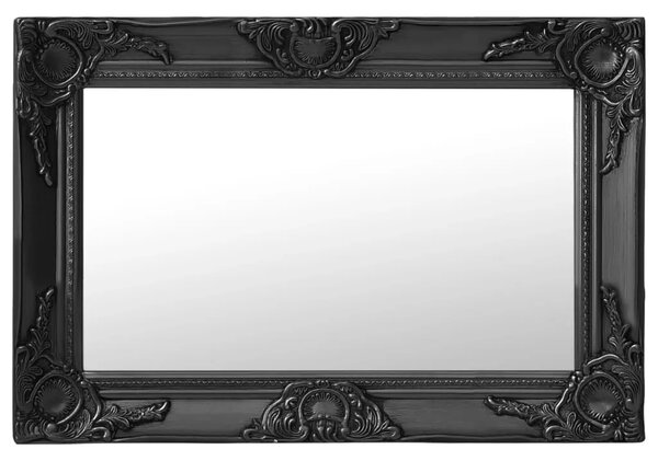 Zidno ogledalo u baroknom stilu 60 x 40 cm crno - Crna 60 x 40 cm 1 Crna