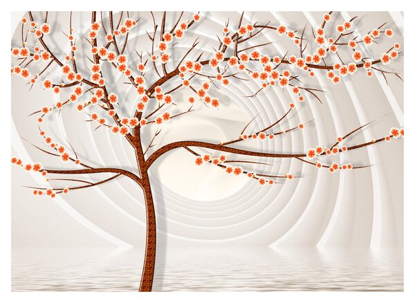 Staklena slika - Stablo u beskonačnosti (70x50 cm)