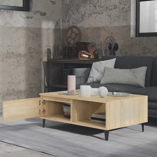Stolić za kavu boja hrasta sonome 90x60x35 cm konstruirano drvo - sonoma hrast 1 Sonoma hrast