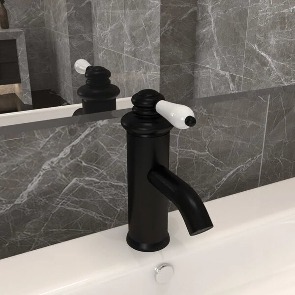 Kupaonska slavina za Lavabo - Umivaonik crna 130 x 180 mm - Crna Crna
