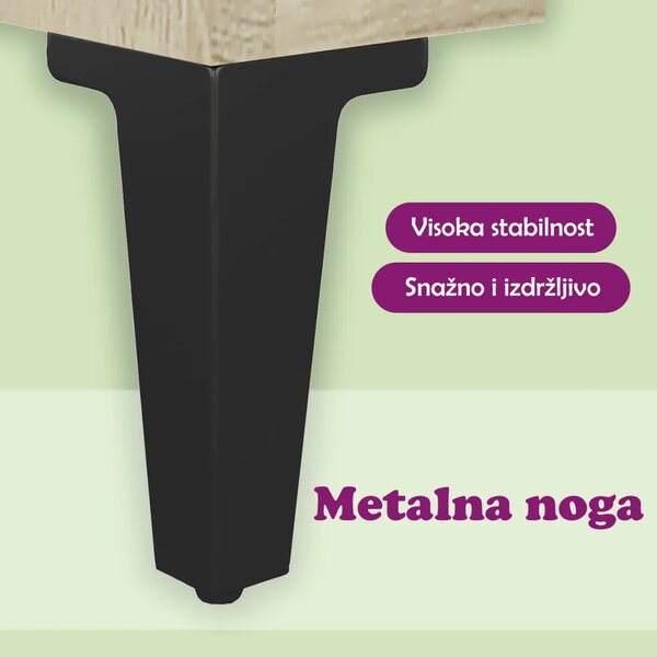 Stolić za kavu boja hrasta sonome 90x60x35 cm konstruirano drvo - sonoma hrast 1 Sonoma hrast