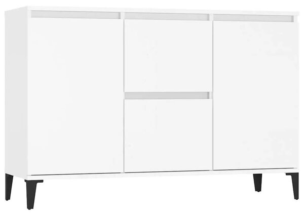 Komoda bijela 102 x 35 x 70 cm od konstruiranog drva - Bijela 1 Bijela