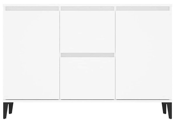 Komoda bijela 102 x 35 x 70 cm od konstruiranog drva - Bijela 1 Bijela