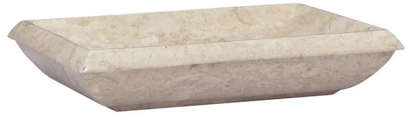 Lavabo - Umivaonik krem boje 50 x 35 x 10 cm mramorni - Krema Krema