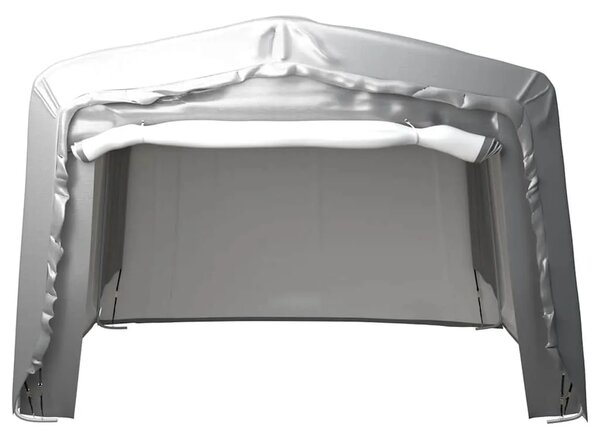 Skladišni šator 370 x 370 cm čelični sivi - 370 x 370 cm 1 370 x 370 cm