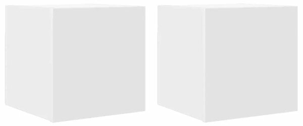 Zidni TV ormarići 2 kom bijeli 30 5 x 30 x 30 cm - Bijela 2 Bijela 2