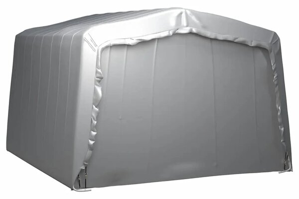 Skladišni šator 370 x 370 cm čelični sivi - 370 x 370 cm 1 370 x 370 cm
