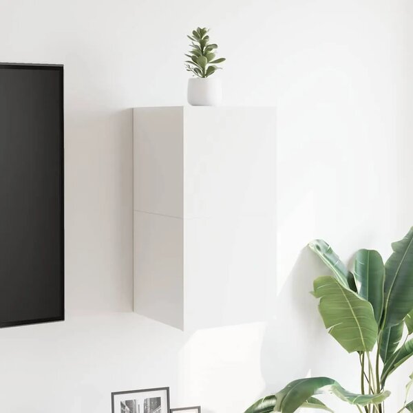 Zidni TV ormarići 2 kom bijeli 30 5 x 30 x 30 cm - Bijela 2 Bijela 2