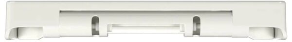 Daska za wc - Toaletna daska s mekim zatvaranjem bijela četvrtasta - Bijela 46 x 36 cm(60 - 200 mm) 1 Bijela