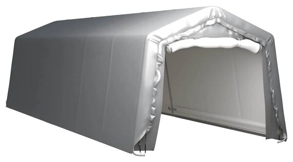 Skladišni šator 300 x 900 cm čelični sivi - 300 x 900 cm 1 300 x 900 cm