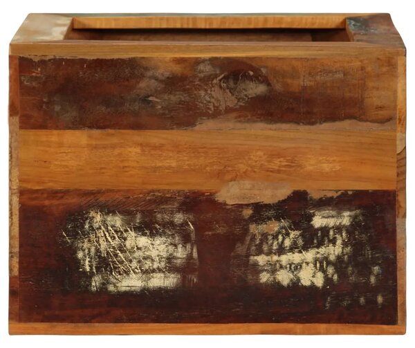 Stolac od masivnog obnovljenog drva 40 x 30 x 40 cm - 1 masivno obnovljeno drvo Masivno obnovljeno drvo