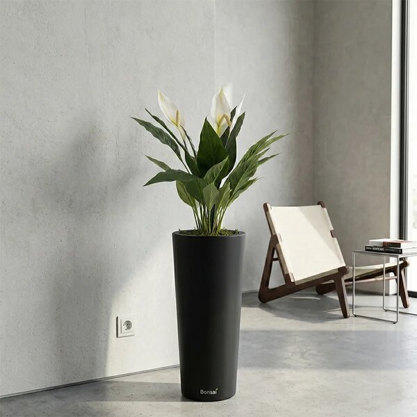 Tegla za biljke Slim 70 cm antracit - Antracit - 51 - 70 cm