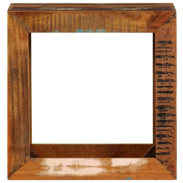 Stolac od masivnog obnovljenog drva 40 x 30 x 40 cm - 1 masivno obnovljeno drvo Masivno obnovljeno drvo