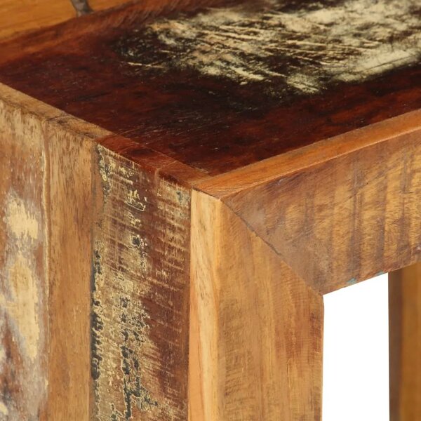 Stolac od masivnog obnovljenog drva 40 x 30 x 40 cm - 1 masivno obnovljeno drvo Masivno obnovljeno drvo