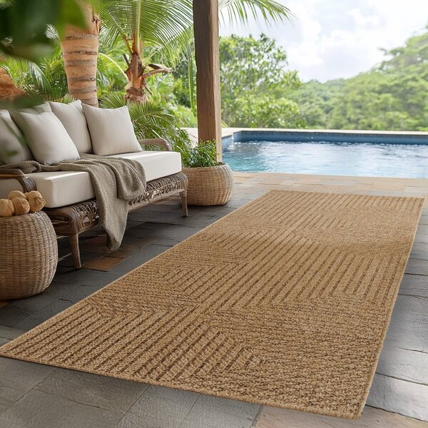 Smeđa unutarnja i vanjska staza 80x250 cm Timber 1404 – Ayyildiz Carpets